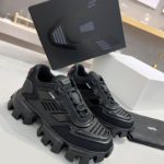 Prada Cloudbust Thunder Sneakers Black For Women PRD 1E819L_3KR2_F0002_F_050