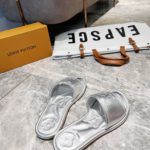 Louis Vuitton Women's Magnetic Flat Mule Sliver For Women LV 1AA1KZ