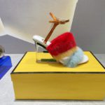 Fendi First Light Blue Mink High-Heeled Sandals For Women 8X8275AI12F1H03
