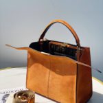 Fendi Peekaboo X-Lite Tote Medium Brown Bag For Woman 30cm/12in