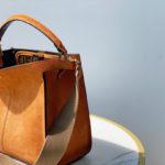 Fendi Peekaboo X-Lite Tote Medium Brown Bag For Woman 30cm/12in