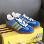 Gucci x Adidas Men's Gazelle Sneaker Light Blue For Men ‎‎‎‎707848 9STU0 4860