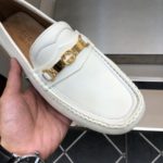 Gucci Men's Loafer With Interlocking G Horsebit White For Men ‎655519-1XO00-9022