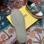 Fendi Match Low Tops In Amaranth For Women 8E8252AI1NF1H1E