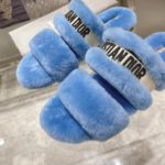 Christian Dior Women's Dior Chez Moi Slide Blue For Women CD