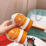 Louis Vuitton Women's LV Trainer Sneaker Orange For Women LV