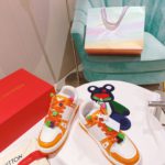 Louis Vuitton Women's LV Trainer Sneaker Orange For Women LV