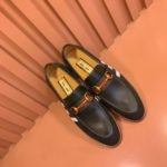 Gucci x Adidas Men's GG Loafers Black For Men GG Shoes ‎702284