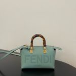 Fendi By The Way Mint Green Mini Bag For Woman 17cm/6.5in 8BS067ABVLF03HW