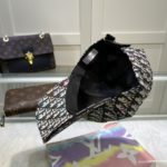 Christian Dior Jack Dior Baseball Cap Black Cap