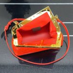 Fendi First Small Orange Crocodile Bag For Woman 26cm/10in