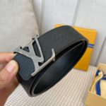 Louis Vuitton Iconic Reversible LV Belt Black LV Women Belt