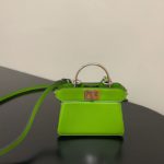 Fendi Peekaboo ISeeU Petite Green Micro Bag For Woman 11cm/4.5in