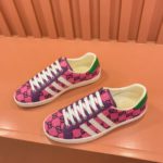 Gucci x Adidas Men's With GG Sneakers Pink For Men ‎707850