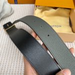 Louis Vuitton Iconic Reversible LV Belt Grey LV Women Belt