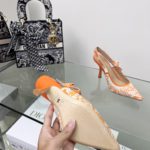 Christian Dior Women's J'Adior Slingback Pump Orange For Women CD