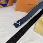Louis Vuitton Iconic Reversible LV Belt Black LV Women Belt