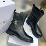 Christian Dior Women's Dior Empreinte Ankle Boot Black For Women CD KDI613VEA_S900