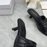 Christian Dior Women's Dio(r)evolution Heeled Slide Black For Women CD KCQ731CQC_S900