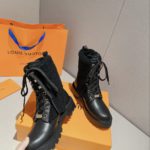 Louis Vuitton Women's LV Territory Flat Ranger Black For Women LV