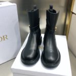 Christian Dior Women's Dior Empreinte Ankle Boot Black For Women CD KDI613VEA_S900