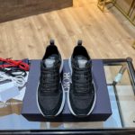 Christian Dior Women's B25 Runner Sneaker Black For Women CD