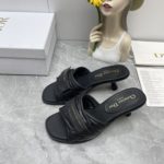 Christian Dior Women's Dio(r)evolution Heeled Slide Black For Women CD KCQ731CQC_S900