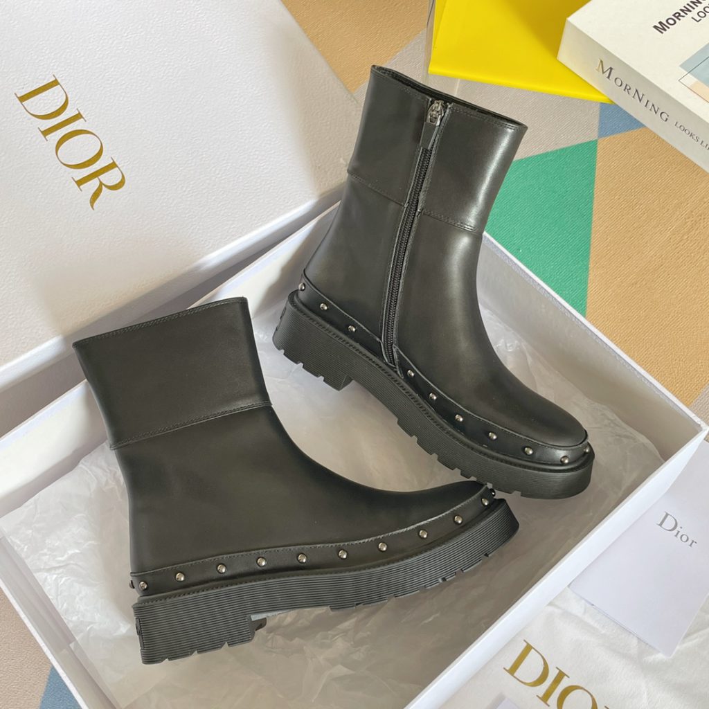 Christian Dior Women's Diorquake Boot Black For Women CD