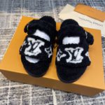 Louis Vuitton Women's Paseo Flat Comfort Mule Black For Women LV 1AACR8