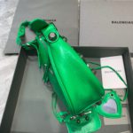 Balenciaga Le Cagole XS Shoulder Bag In Green, For Women, Women's Bags 13in/33cm