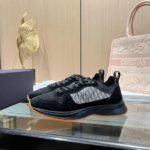 Christian Dior Women's B25 Runner Sneaker Black For Women CD