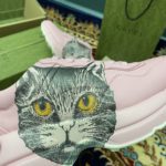 Gucci Men's Rhyton Sneaker With Mystic Cat Light Pink For Men 583337 DRW00 5823