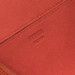 Fendi Baguette Chain Midi Red FF Fabric Bag For Woman 14.5cm/6in 8BR793AHW5F1F2I