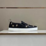 Gucci Men's Slip-On Sneaker With Bees Black For Men 407364 AXWB0 1076