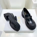 Christian Dior Women's Dior Code Loafer Black For Women CD KDB757VES_S29X