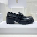 Christian Dior Women's Dior Code Loafer Black For Women CD KDB757VES_S29X