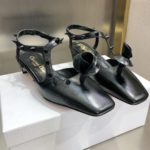 Christian Dior Women's Rose Fantastique Pump Black For Women CD 1.5in/4cm