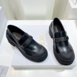 Christian Dior Women's Dior Code Loafer Black For Women CD KDB757VES_S29X