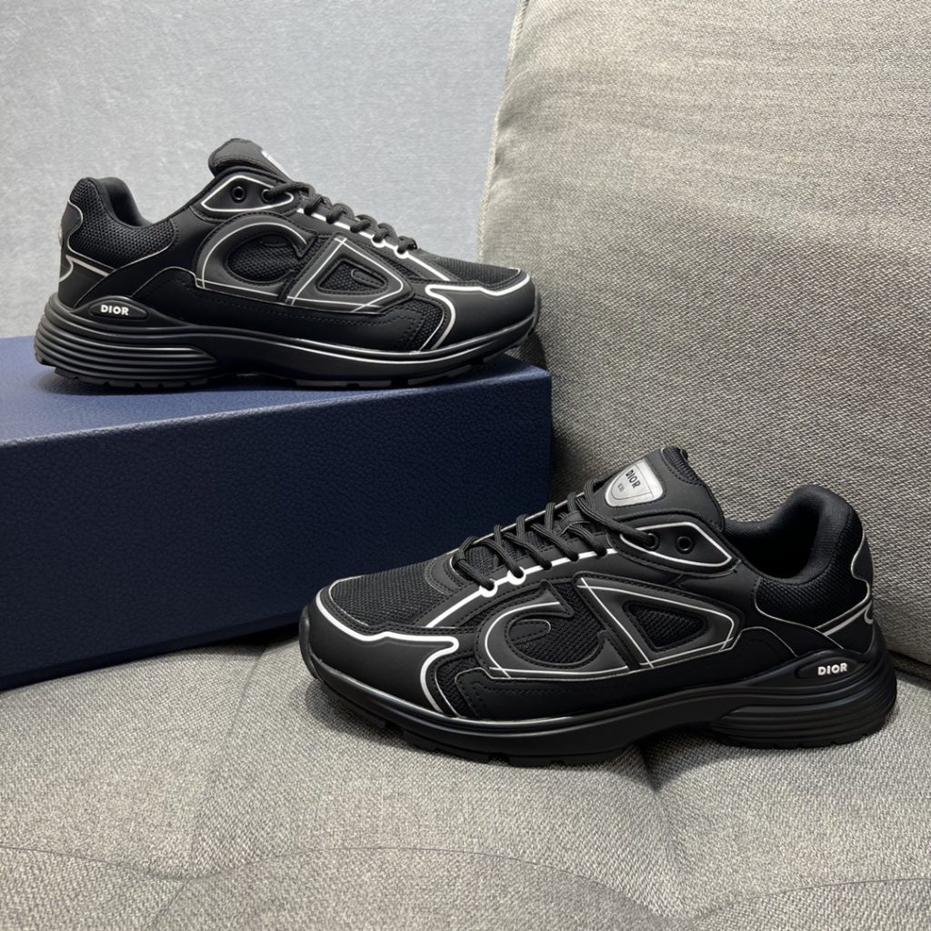 Christian Dior Women's B30 Sneaker Black For Women CD