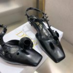 Christian Dior Women's Rose Fantastique Pump Black For Women CD 1.5in/4cm