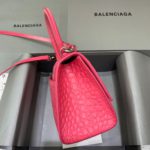 Balenciaga Hourglass Small Handbag In Pink, For Women, Women's Bags 9in/23cm 5935462107U5812