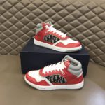 Christian Dior Women's B27 High-Top Sneaker Red For Women CD