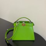 Fendi Peekaboo ISeeU Petite Chartreuse Small Bag For Woman 20cm/8in