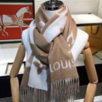 Louis Vuitton Reykjavik Scarf Brown 75in/190cm M76067