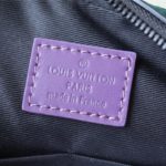 Louis Vuitton Trio Messenger Monogram Macassar Canvas By Virgil Abloh’s Purple For Men, Men's Bags, Shoulder And Crossbody Bags 9.5in/25cm LV M46266
