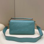 Fendi Baguette Medium Mint Green Bag For Woman 27cm/10.5in 8BR600A72VF1IV6