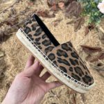 Saint Laurent Women's Ysl Embroidered Espadrilles Brown For Women YSL