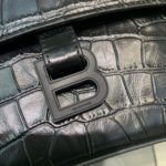 Balenciaga Downtown Small Shoulder Bag In Black, For Women, Women's Bags 11.8in/30cm