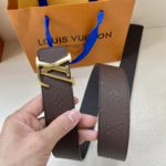 Louis Vuitton Iconic Reversible LV Belt Brown LV Women Belt