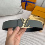 Louis Vuitton Iconic Reversible LV Belt Grey LV Women Belt